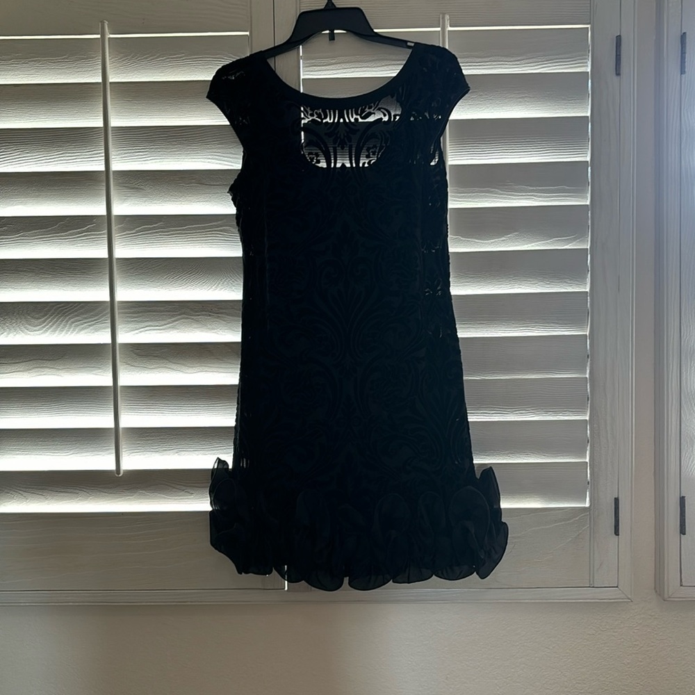 Fun flirty black dress
